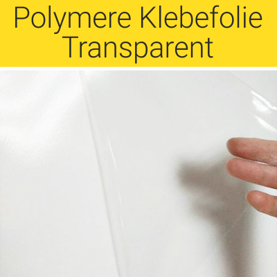 Selbstklebefolie Polymer Transparent - ImagePro