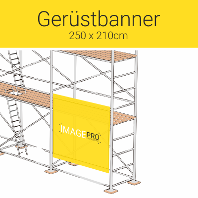 Gerüstbanner 250 x 210cm