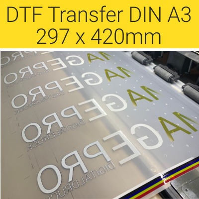 DTF Transfer - DIN A3 Bogen
